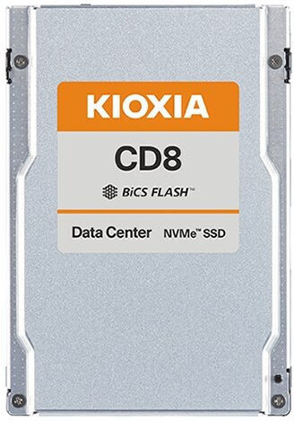 Kioxia CD8-V SSD 800GB тип 2.5'' с връзка PCI Express 4.0