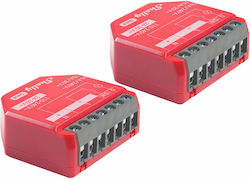 Shelly Smart Switch Wi-Fi, Bluetooth & ZigBee 16A 2τμχ Shelly Smart Switch Wi-Fi, Bluetooth & ZigBee 16A 2τμχ