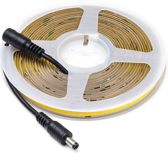 Lemlux Bandă LED 24V Lumină Albă Naturală 5m Tip COB
