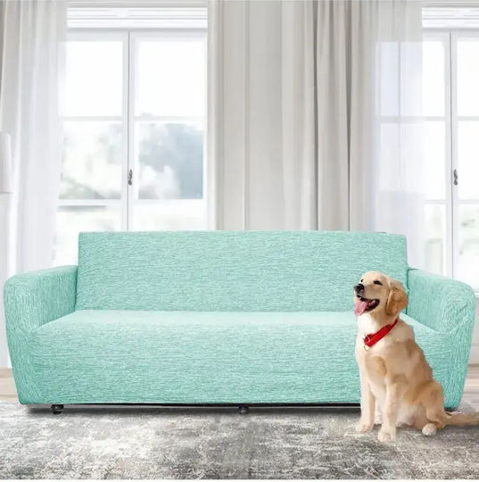 SteweHome Elastic Cover For Three Seater Sofa Turquoise 180x230cm