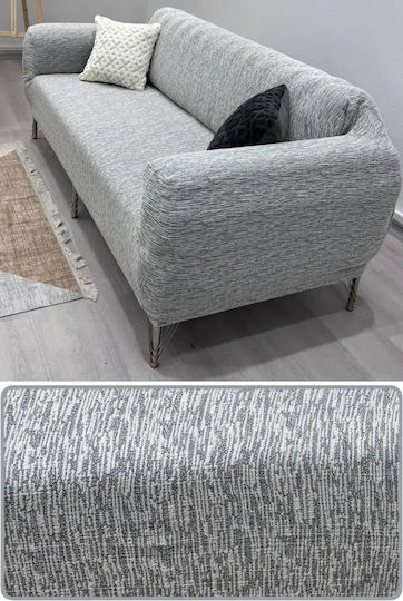 SteweHome SteweHome Elastische Abdeckung Für Zweisitziges Sofa Grau 180x237cm