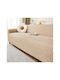 SteweHome Elastic Cover For Three Seater Sofa Beige 195x230cm