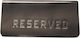 Tabletop Tischschilder Reserviert Inox 12x5,3cm 6-73562