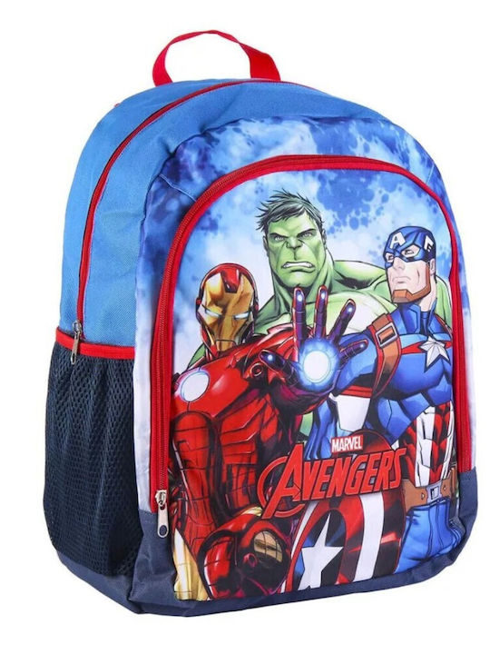 Cerda Avengers Schulranzen Rucksack mit Flasche...