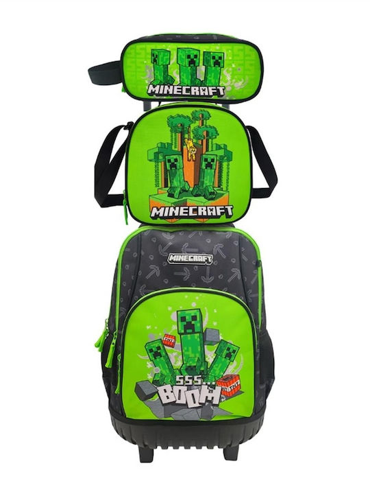 CyP Brands Училищен Комплект 35л 33 x 21 x 45см 3 Броя Minecraft