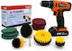 Kraft & Dele Kraft & Dele Spezial Elektrowerkzeuge Stromquelle Bürste Lithium 18V 10 Stück