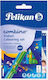 Pelikan Kinder Schreibwaren-Set mit Bleistift, Notizbuch und Buntstiften 12 Stück