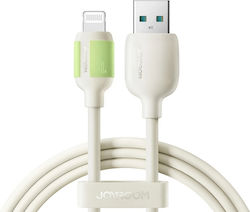 Joyroom USB-A Zu Lightning Blitzkabel 30W Beiges 2m S-A53 3A