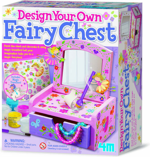 4M Meșteșuguri pentru copii Create Your Own Jewelry Box pentru copii 5+ ani