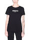 Tricou Damă Ecru-Negru