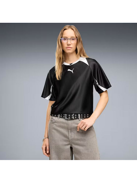 Damen T-shirt Schwarz
