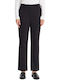 Women's Black Suit with Straight Leg Style