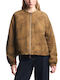 Women's Double Sided Beige Bomber Jacket