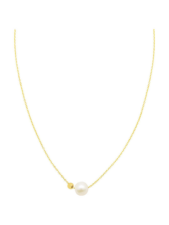 Savvas Design Halskette aus Gold 14K KOL01552