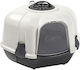 MPS Closed Corner Cat Toilet with Filter Grey W52 x D59.4 x H44.5cm