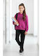 Kids Sweatpants Set Magenta
