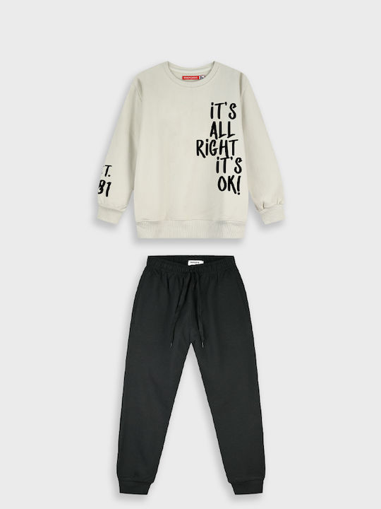 Energiers Kids Sweatpants Set Black