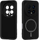 Abeel Honor Magic8 Pro Husa Thin Circle Compatibil Cu Magsafe Din Silicon Neagră