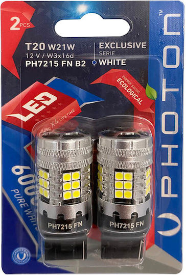 Photon Λάμπα Αυτοκινήτου T20 LED 12V 21W