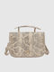 Damen Schultertasche / Crossbody-Tasche Beige