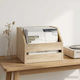 vidaXL Vinyl Album Box Sonoma Oak 38 x 30 x 29 cm
