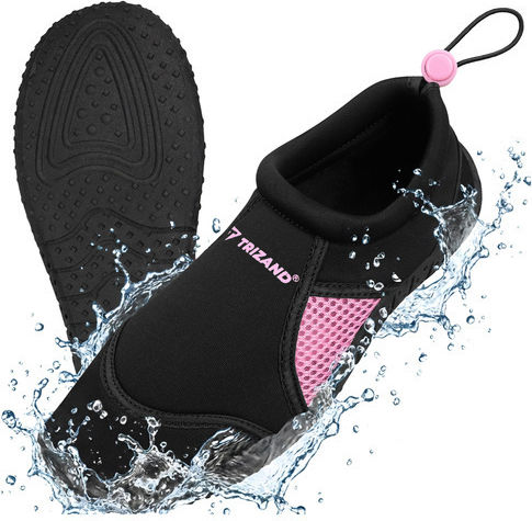 Schwarze Rosa Wasser Schuhe Größe 37 5mm Campingduschen