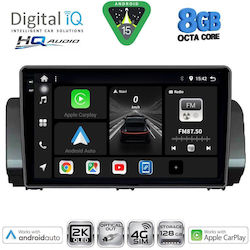 Digital IQ Car Audio System for Dacia Logan / Sandero / Jogger 2020-2026 (Bluetooth/USB/WiFi/GPS/Apple CarPlay/Android Auto) with 10" Touch Screen