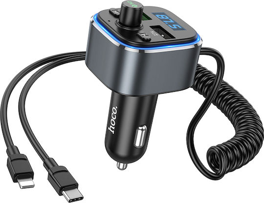 Hoco Transmițător FM pentru Mașină cu Bluetooth / USB