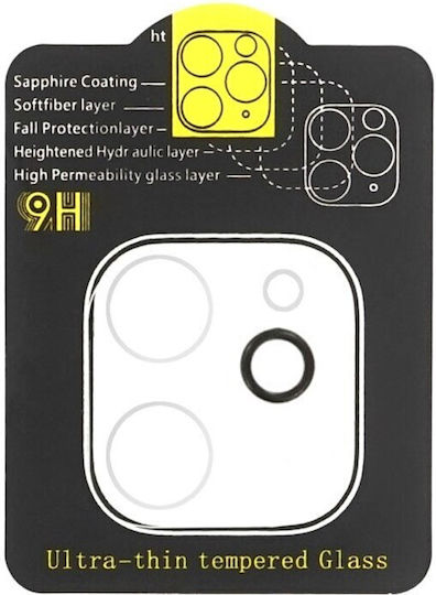Protecție Cameră Tempered Glass Negru pentru iPhone 11