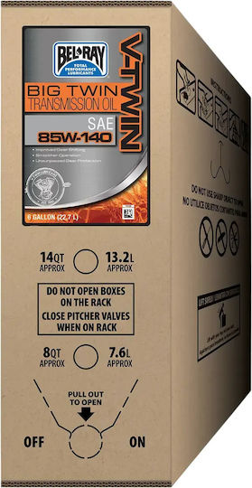 Bel-Ray 85W-140 Βαλβολίνη Für Motorrad-Schmierstoffe 22.7lt