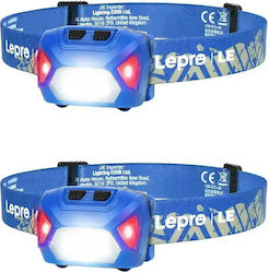Lepro Акумулаторен Челник LED IPX4 с Максимална Светлинна Мощност 300lm 2бр Lepro Акумулаторен Челник LED IPX4 с Максимална Светлинна Мощност 300lm 2бр