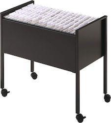 Durable Trolley Hanging Folder Base 80 Pieces A4 Black Durable Trolley Hanging Folder Base 80 Pieces A4 Black