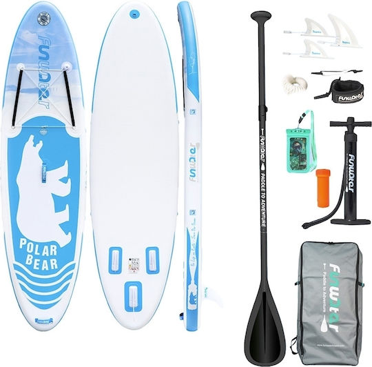 Funwater Placă SUP Gonflabilă cu Lungime de 3,2m Albastră