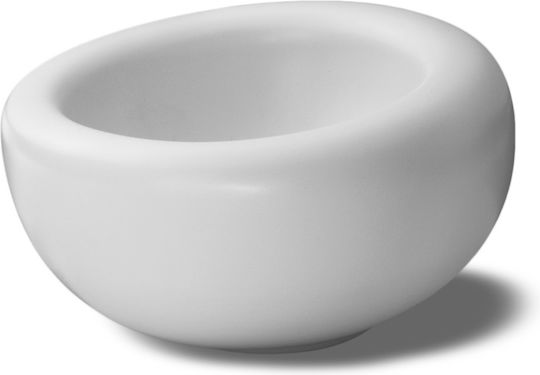 Prestige Servierschale Rund aus Porzellan Weiß mit Durchmesser 17cm