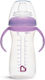 Munchkin Gentle Tall Transition Εκπαιδευτικό Μπιμπερό Πλαστικό με Λαβές Μωβ 300ml