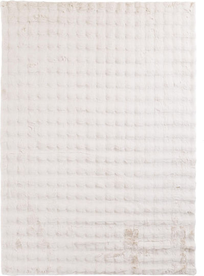 Royal Carpet Bunny Bubble Canvas Cream Covor Antiderapant Rectangular Din Blană Crem 100x150cm