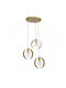 NG Santas Deckenleuchte Gold 32x80cm