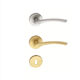 Z-010 Rosette Nickel Matt Fix Linksarm linksseitig