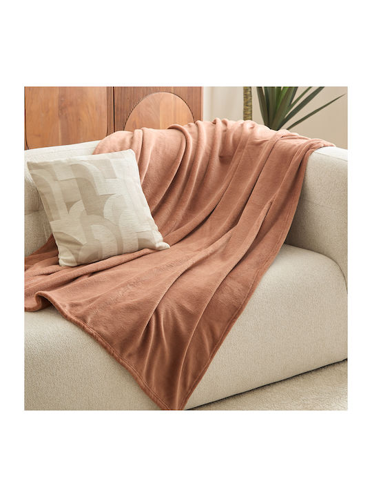 A-s Throw Κουβέρτα Fleece Ημίδιπλη 180x230εκ. T...