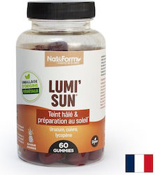 Nat&Form Lumi Sun Добавка за здрава кожа 60 меки капсули Nat&Form Lumi Sun Добавка за здрава кожа 60 меки капсули