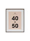 Κορνίζα Τοίχου 40x50 A-s Manu Brown 162356g 41.6x1.8x51.6 Mdf