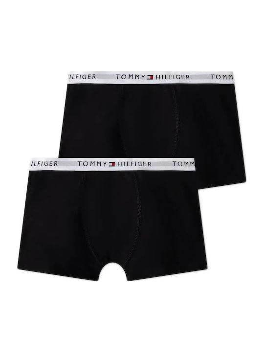 Tommy Hilfiger Комплект Детски Боксерки 2 Броя Черни-черни Tommy Hilfiger Комплект Детски Боксерки 2 Броя Черни-черни