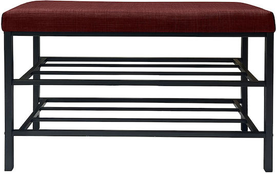 Taburet Camera De Zi Burgundy 75x30x47cm