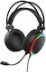 Genesis Neon 614 Over Ear Gaming Headset με σύνδεση 3.5mm / USB