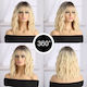 Wig in Dark Blonde Colour
