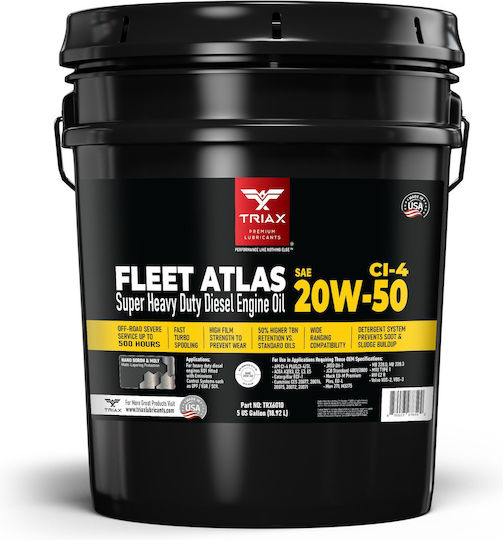 Triax Fleet Atlas Ulei auto 20W-50 18.92lt