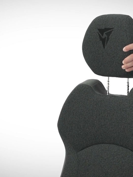 Thunder X3 Solo 360 Fabric Gaming Chair With Adjustable Arms Black