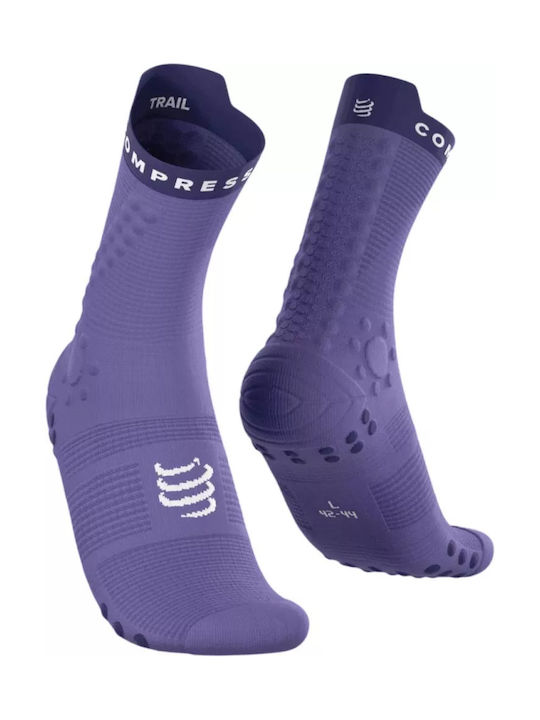 Compressport Trekking Sportsocken Blau 1 Paar