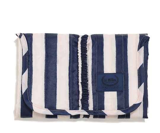 Tragbare Wickelauflage Marineblau