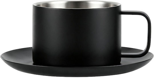 Estia Tazzina Чашка за кафе Inox Кафяв 250ml